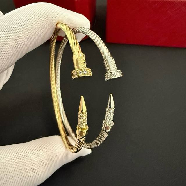 Cartier nail diamond bracelet, popular with celebrities and internet celebrities