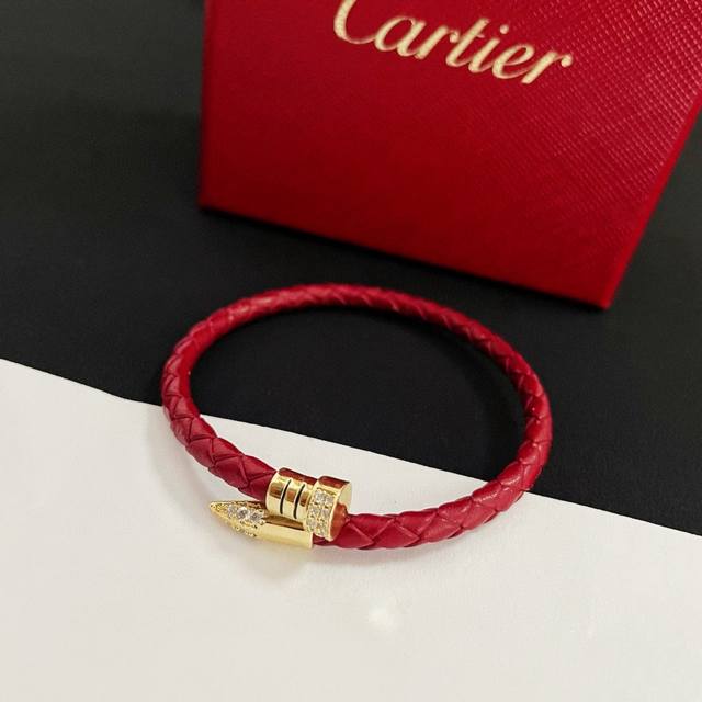 Cartier nail diamond bracelet, the same style as celebrities and internet celebr