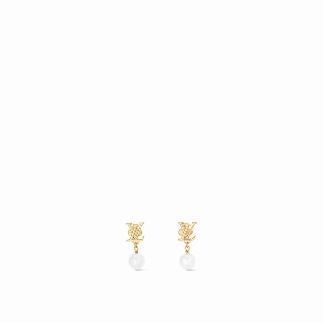 New Lv brand earrings style advanced customization Simple yet high-end commuting