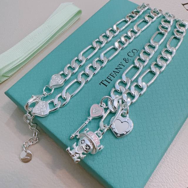 Tiffany & Co. counter exquisite silver version celebrity style retro old style o