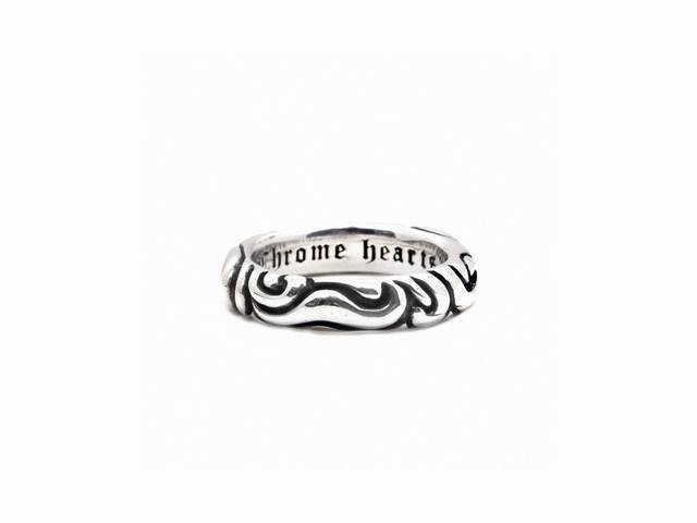 Chrome Hearts New Wave Ring Ring Wave Curl Ring Size: 6-7-8
