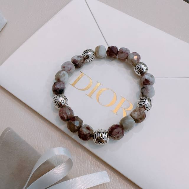 Special counter exquisite version Dior Dior multi-element natural stone agate Th