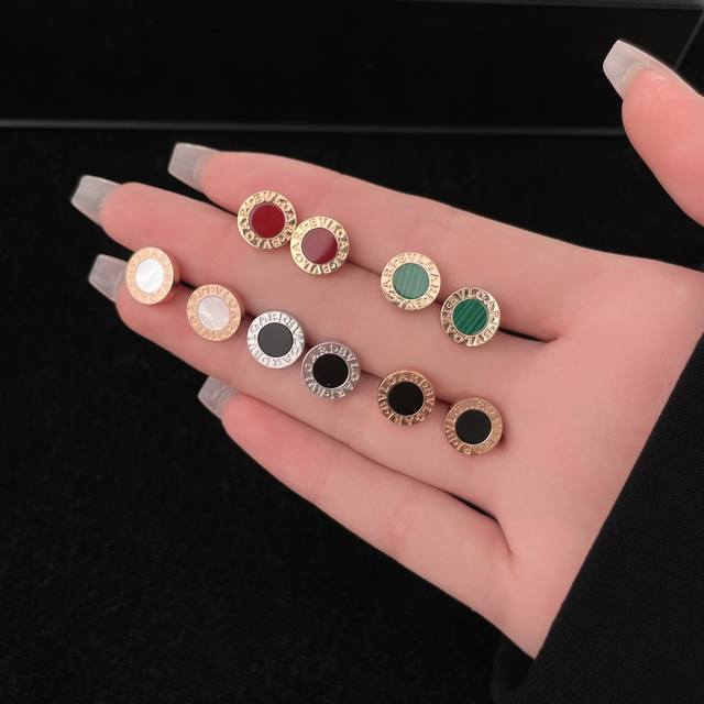 Bv series high-end earrings P price The shape of the earring bullet has been mod