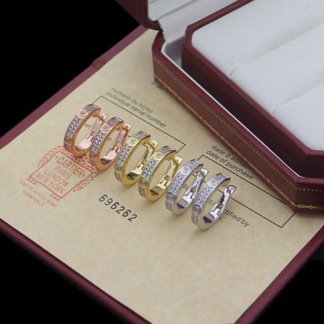 Cartier Cartier earrings classic starry sky earrings the most classic and popula