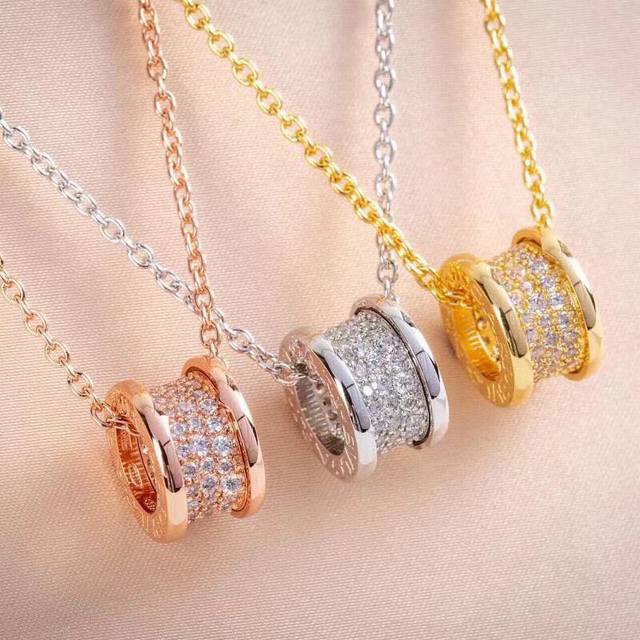 Bv Bulgari full diamond waist necklace, the fighter jet in the classic style has
