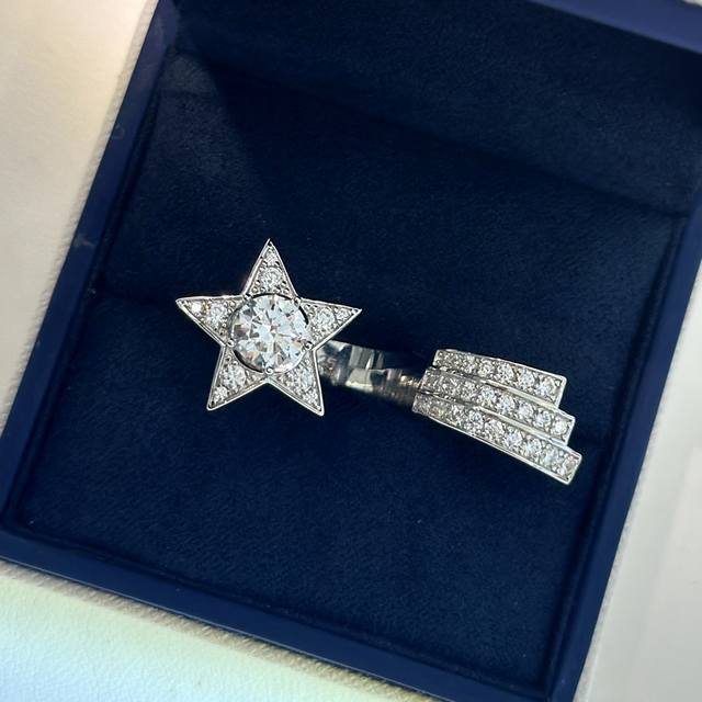 A3361 New high-end jewelry, beautiful and luxurious comet meteor opening double