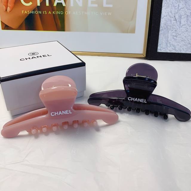 Chanel Xiaoxiang Chanel grab clip Acetate simple grab clip temperament versatile