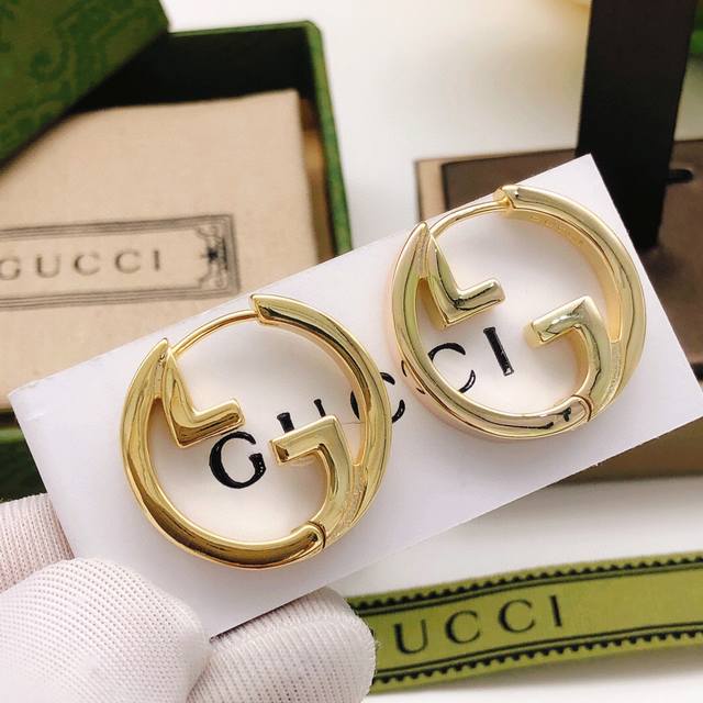 No. Ged0246 Gucc*Latest round smooth ear hook consistent Zp brass material