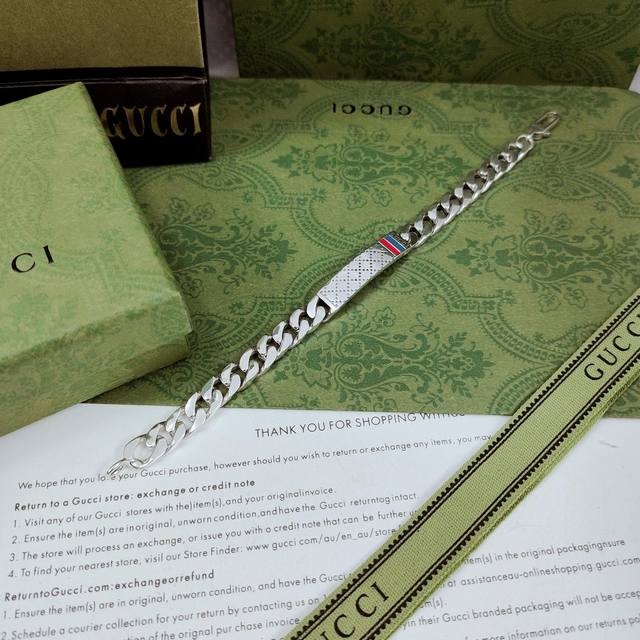 Gucci enamel bracelet 16.18.20.22