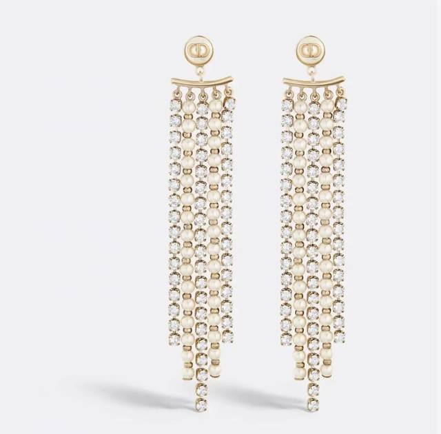 Dior earrings new models are on sale at the counter. They are so beautiful and r