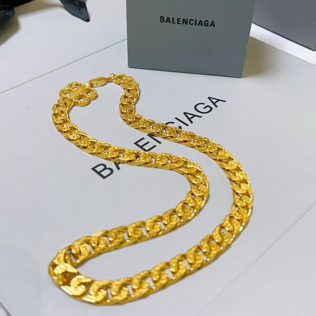 Original goods New product Balenciaga necklace Balenciaga new necklace counter c