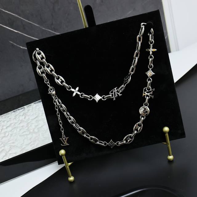 Lv Sailor Necklace The Lvsailor necklace is rendered with a vintage effect, payi
