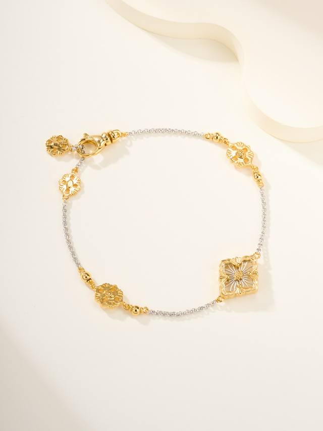 Buccellati hollow radiant mesh bracelet small model Rich in historical atmospher