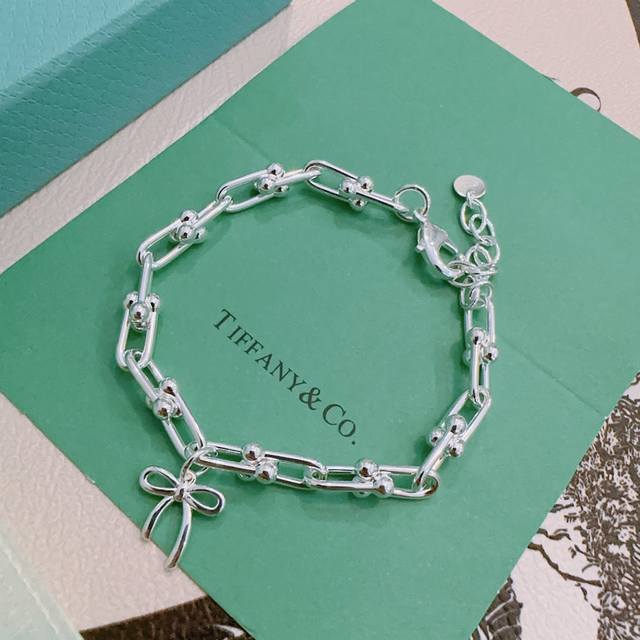 Tiffany bracelet Tiffny&Co. counter exquisite silver version celebrity style ret