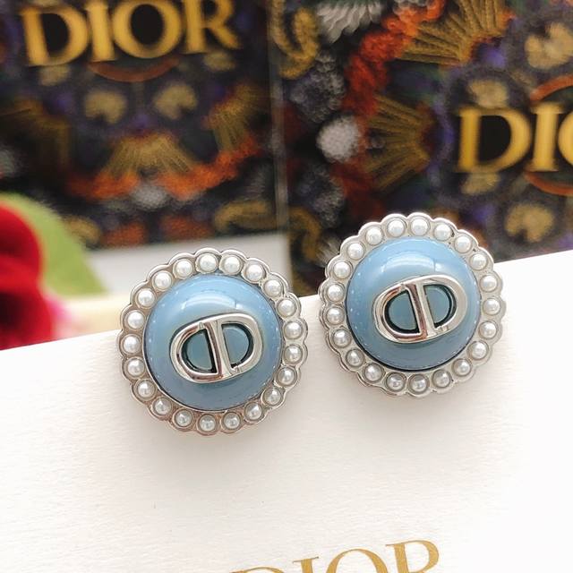 No. Ded0582 Dio*Latest round silver blue consistent Zp brass material