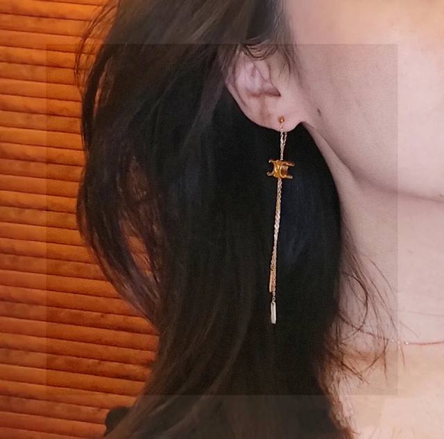 Celine vintage tassel earrings Celine has become a popular element, continuing t