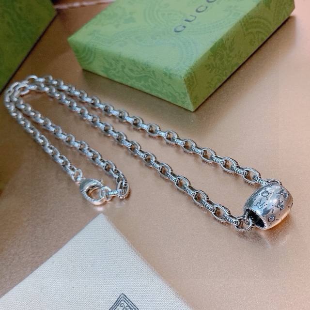 Gucci necklace 2025 latest chain with higher grade. The same style as celebritie