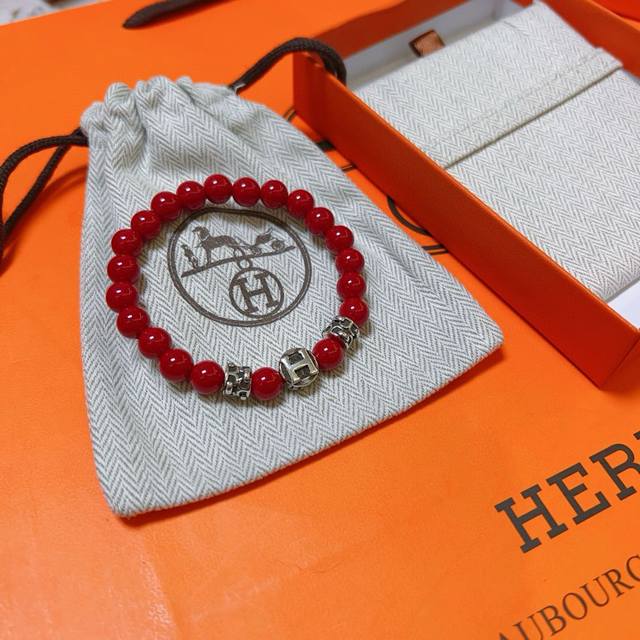 New product release Hermas bracelet Luxury Hermes bracelet Natural stone bracele