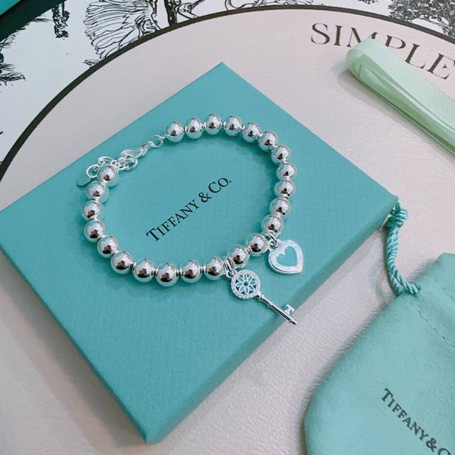 Tiffany & Co. counter exquisite silver version bracelet celebrity style retro ol