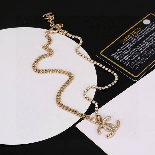 necklace Chanel Xiaoxiang double C necklace purchasing level one to one creation