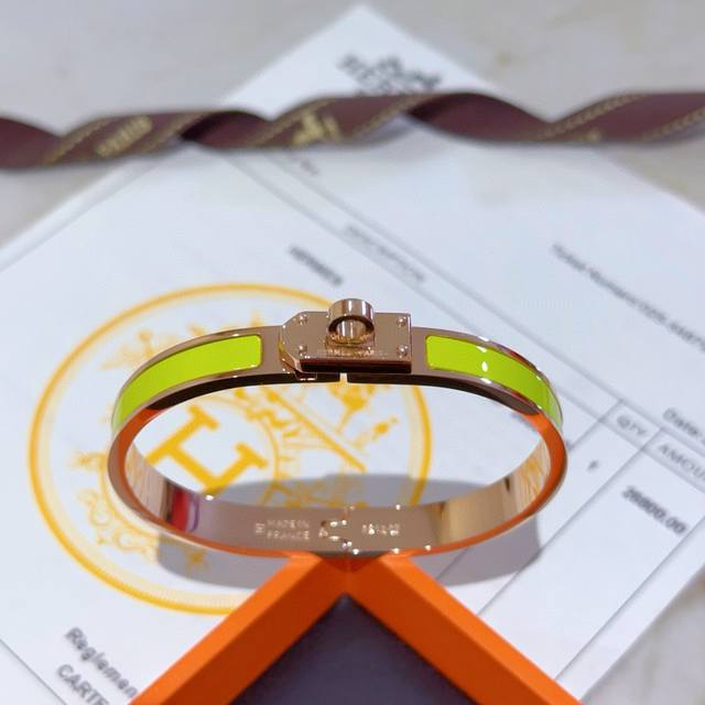 Hermes bracelet original custom bracelet enamel craftsmanship is too challenging