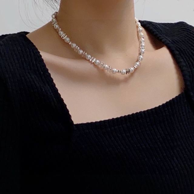 Chanel's latest pearl necklace is super personalized and versatile. The overall