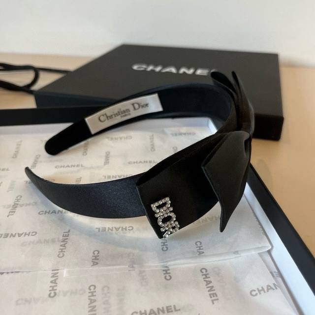 Dior new bow headband DDD