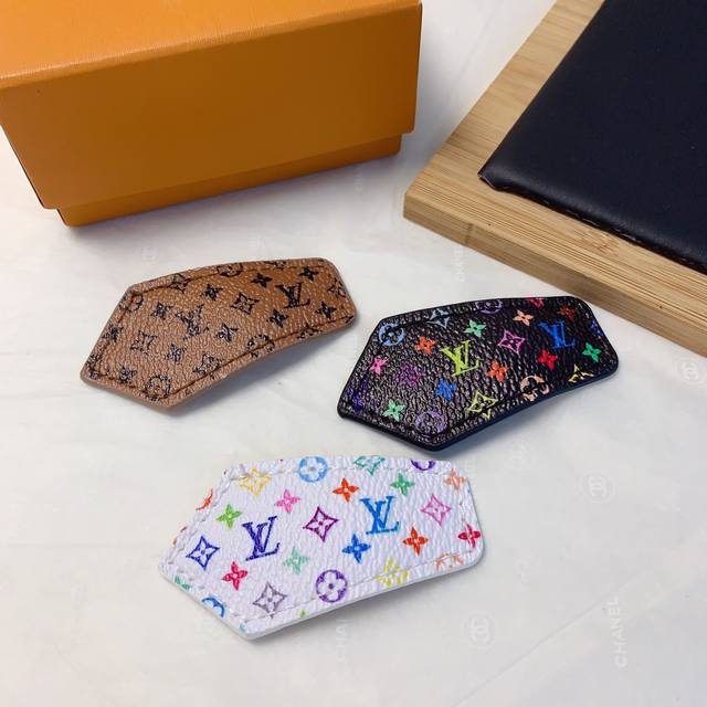 Lv Louis Vuitton Donkey brand hairpin old flower Bb clip side clip daily exquisi