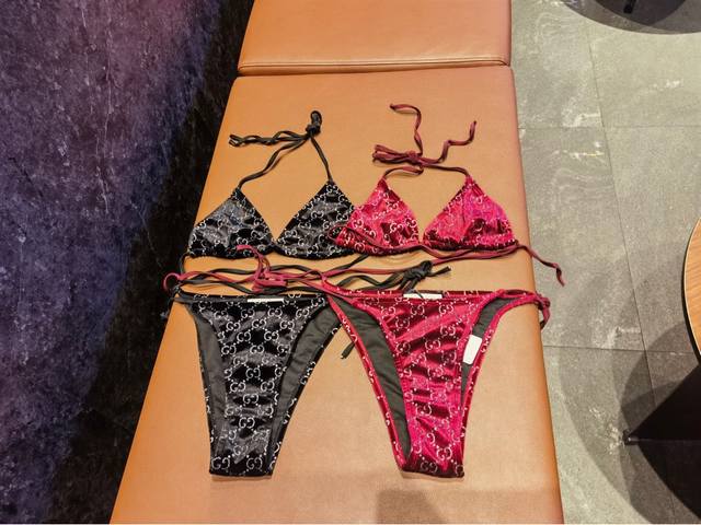 Gucci Velvet Bikini is suitable for a variety of scenarios. It can be worn as an