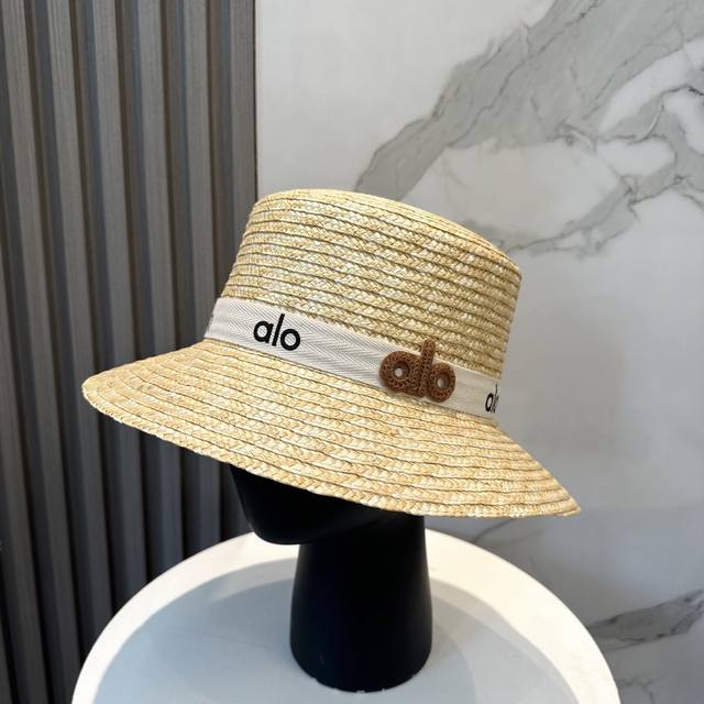 Aio 2025 new straw hat, high-end customization, celebrity style, details to be a