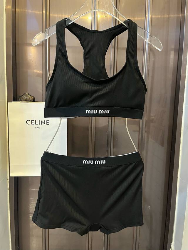 Miumiu new knitted bikini swimsuit, SM Lxl DDD