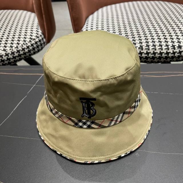 Burberry's new bucket hat is a high-end brand! Simple and fashionable style, hig