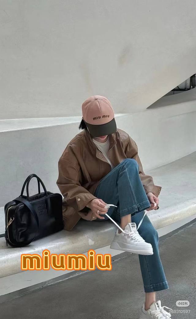 MiumiuMiaoMiao new order model embroidered baseball cap big brand style super ea