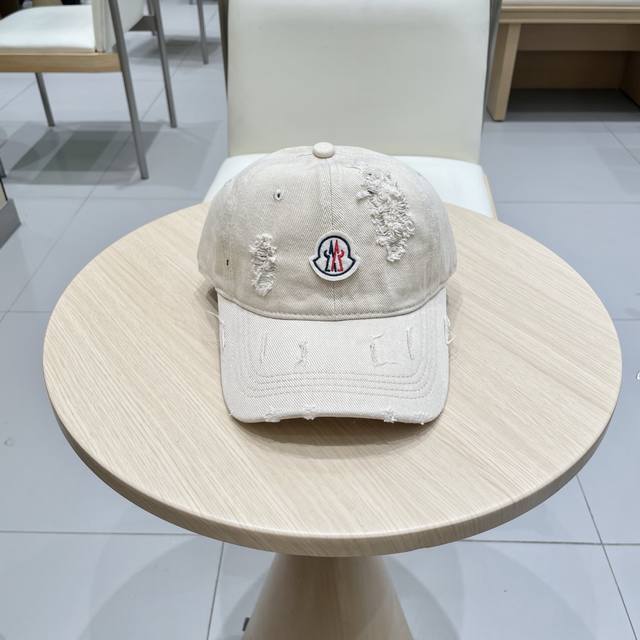 Monkou~New simple high-end baseball cap DDD, retro color, customized version! DD