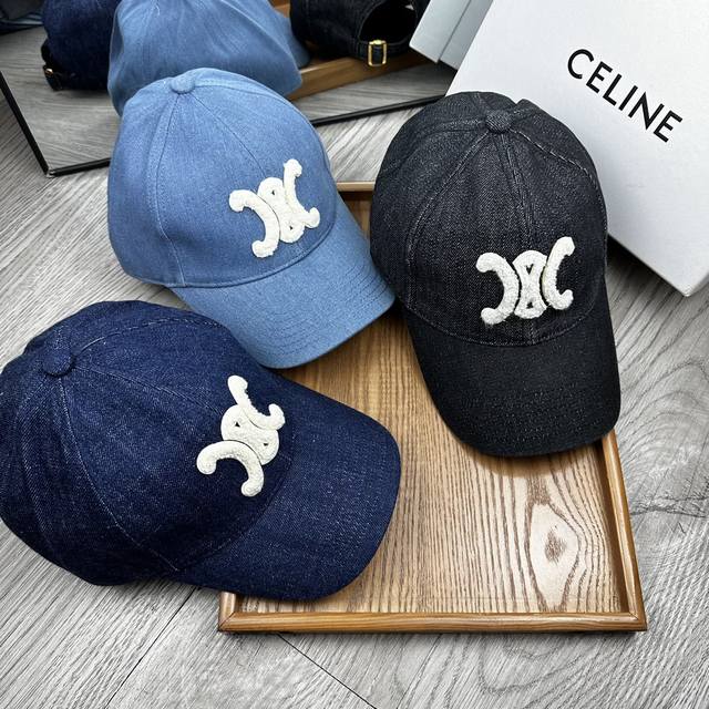 Special price. Celine. Original 1:1 cotton cap with large letters and label. Com