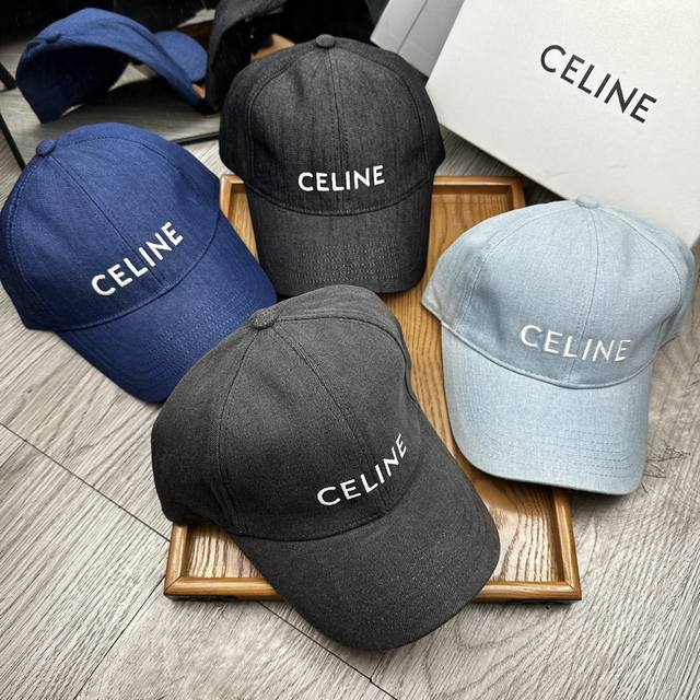 Special offer. Celine. Original 1:1 cotton embroidered Celine letter cap. Comes