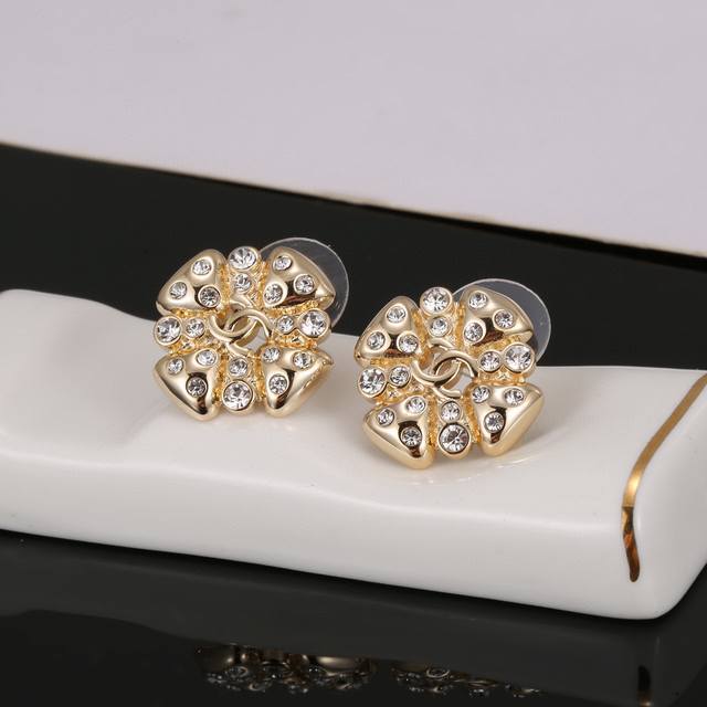 Chanel earrings keep up with the trend. Early spring earrings. Whether you have