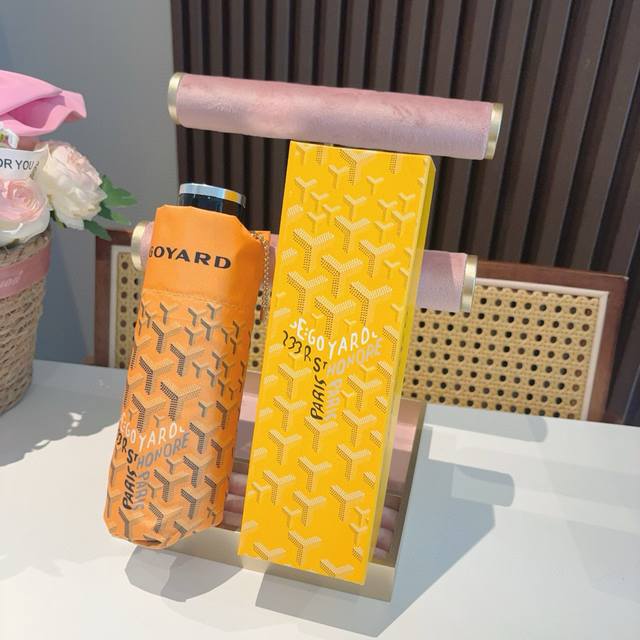 Goyard 2025 new 50% off hand-opening pocket umbrella is a hot-selling model with