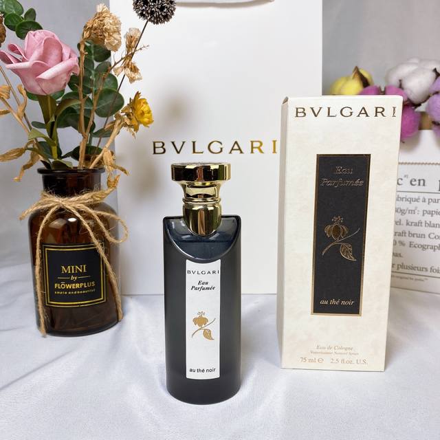 original quality Bvlgari The Noir Black Tea Unisex Perfume 75Ml Edc Cologne, le