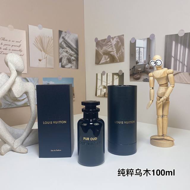 High quality Lv limited edition pure oud perfume 100Ml Louis Vuitton Pur Oud, Br