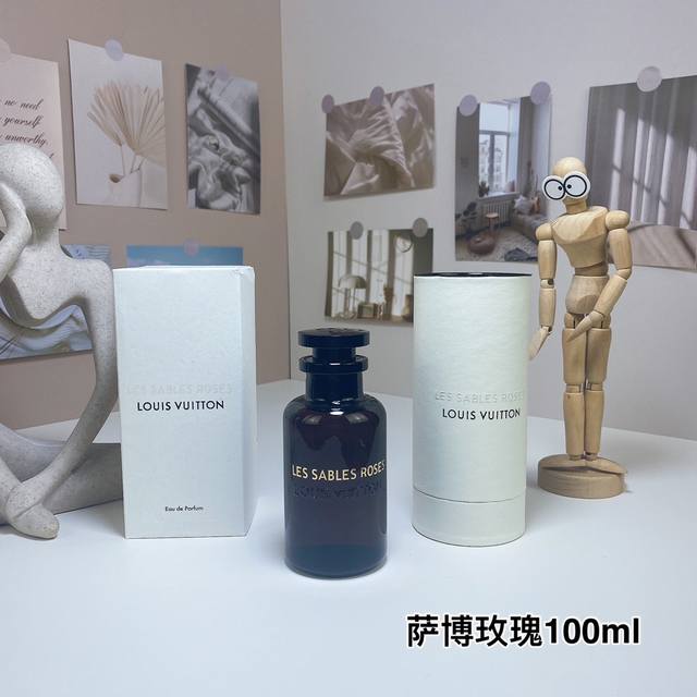 High quality Lv Desert Sable Rose Perfume 100Ml Louis Vuitton Les Sables Roses,