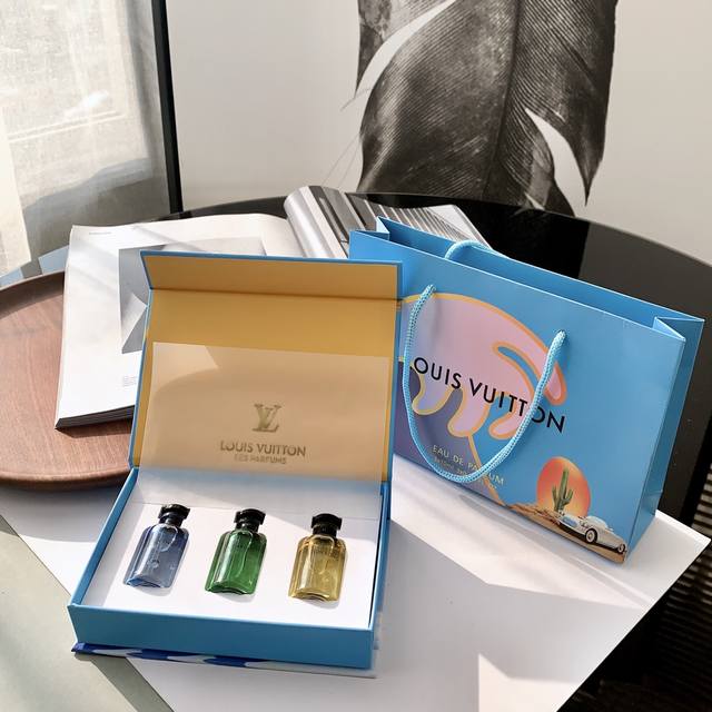 Counter quality Heavy attack! Lv female perfume water 3-piece set, limited edit