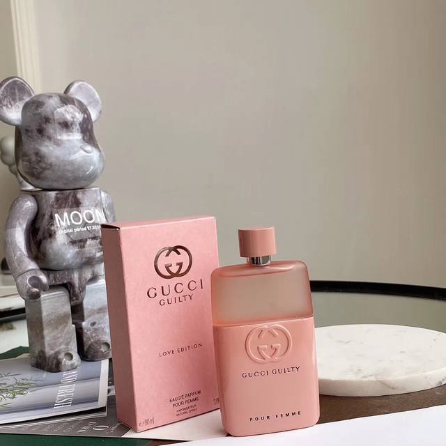 Counter quality Gujia Guilty Pink Women's Perfume Top notes: bergamot, grapefru