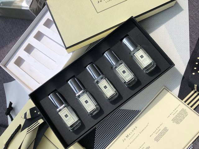 Counter quality Jomalone Jo Malone Women's Perfume Five-piece Set The five scen