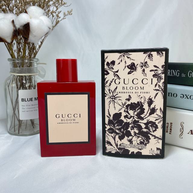 original quality Gucci limited edition red bottle Bloom perfume Ml, Gucci's blo