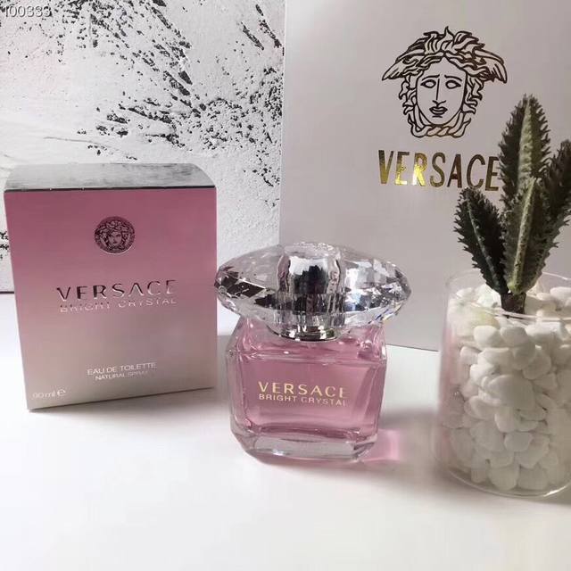 original quality Versace Crystal Diamond Pink Diamond Fragrance Crystal Women's