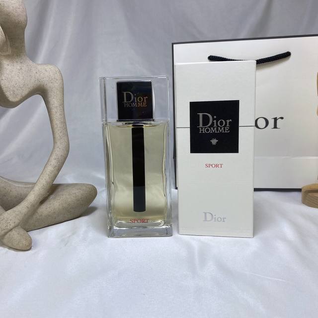 original quality Dior Hommesport new packaging Eau de Toilette 125Ml new woody