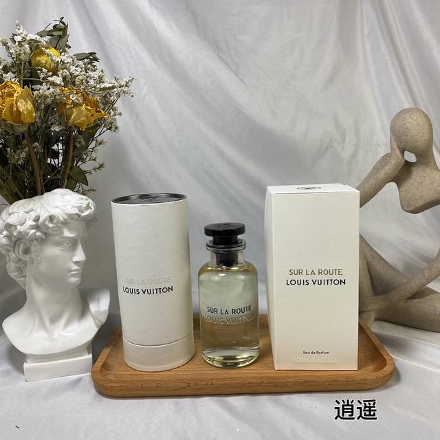 counter quality Lv Louis Vuitton Sur La Route men's perfume 100Ml citron wood b