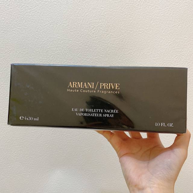 counter quality Armani private collection perfume sample 4-piece set Perfume sp