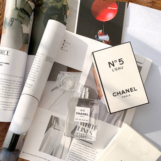 Counter quality Chanel White Eau de Parfum N5 Classic Long-lasting Women's Eau